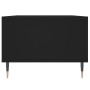 Mesa de centro madera contrachapada negro 90x50x36,5 cm en Mesas de centro | Comprar online en Foru.es