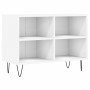 Mueble de TV madera de ingeniería blanco 69,5x30x50 cm de vidaXL, Muebles TV - Ref: Foro24-826964, Precio: 43,18 €, Descuento: %