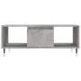 Mesa de centro madera contrachapada gris hormigón 90x50x36,5 cm en Mesas de centro | Comprar online en Foru.es