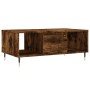 Mesa de centro madera contrachapada roble ahumado 90x50x36,5 cm en Mesas de centro | Comprar online en Foru.es