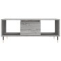 Mesa de centro madera contrachapada gris Sonoma 90x50x36,5 cm en Mesas de centro | Comprar online en Foru.es