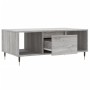 Mesa de centro madera contrachapada gris Sonoma 90x50x36,5 cm en Mesas de centro | Comprar online en Foru.es