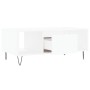 Mesa de centro madera contrachapada blanco 90x50x36,5 cm en Mesas de centro | Comprar online en Foru.es