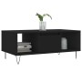 Mesa de centro madera contrachapada negro 90x50x36,5 cm en Mesas de centro | Comprar online en Foru.es