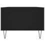 Mesa de centro madera contrachapada negro 90x50x36,5 cm en Mesas de centro | Comprar online en Foru.es