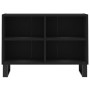 Mueble de TV madera de ingeniería negro 69,5x30x50 cm de vidaXL, Muebles TV - Ref: Foro24-826973, Precio: 49,14 €, Descuento: %