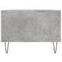 Mesa de centro madera contrachapada gris hormigón 90x50x36,5 cm en Mesas de centro | Comprar online en Foru.es