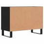 Mueble de TV madera de ingeniería negro 69,5x30x50 cm de vidaXL, Muebles TV - Ref: Foro24-826973, Precio: 49,14 €, Descuento: %