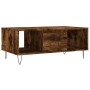 Mesa de centro madera contrachapada roble ahumado 90x50x36,5 cm en Mesas de centro | Comprar online en Foru.es