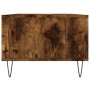 Mesa de centro madera contrachapada roble ahumado 90x50x36,5 cm en Mesas de centro | Comprar online en Foru.es