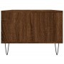 Mesa de centro madera contrachapada marrón roble 90x50x36,5 cm en Mesas de centro | Comprar online en Foru.es