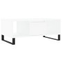 Mesa de centro madera contrachapada blanco 90x50x36,5 cm en Mesas de centro | Comprar online en Foru.es