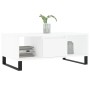 Mesa de centro madera contrachapada blanco 90x50x36,5 cm en Mesas de centro | Comprar online en Foru.es