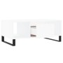 Mesa de centro madera contrachapada blanco 90x50x36,5 cm en Mesas de centro | Comprar online en Foru.es
