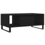 Mesa de centro madera contrachapada negro 90x50x36,5 cm en Mesas de centro | Comprar online en Foru.es