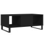 Mesa de centro madera contrachapada negro 90x50x36,5 cm en Mesas de centro | Comprar online en Foru.es