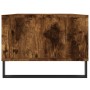 Mesa de centro madera contrachapada roble ahumado 90x50x36,5 cm en Mesas de centro | Comprar online en Foru.es