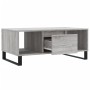 Mesa de centro madera contrachapada gris Sonoma 90x50x36,5 cm en Mesas de centro | Comprar online en Foru.es