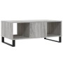 Mesa de centro madera contrachapada gris Sonoma 90x50x36,5 cm en Mesas de centro | Comprar online en Foru.es