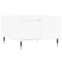 Mesa de centro madera contrachapada blanco 55x55x36,5 cm en Mesas de centro | Comprar online en Foru.es