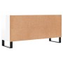 Mueble de TV madera de ingeniería blanco brillo 103,5x30x50 cm de vidaXL, Muebles TV - Ref: Foro24-826998, Precio: 66,03 €, D...