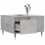 Mesa de centro madera contrachapada gris hormigón 55x55x36,5 cm en Mesas de centro | Comprar online en Foru.es