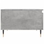 Mesa de centro madera contrachapada gris hormigón 55x55x36,5 cm en Mesas de centro | Comprar online en Foru.es