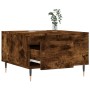 Mesa de centro madera contrachapada roble ahumado 55x55x36,5 cm en Mesas de centro | Comprar online en Foru.es