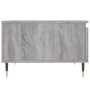 Mesa de centro madera contrachapada gris Sonoma 55x55x36,5 cm en Mesas de centro | Comprar online en Foru.es