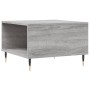 Mesa de centro madera contrachapada gris Sonoma 55x55x36,5 cm en Mesas de centro | Comprar online en Foru.es