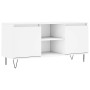 Mueble de TV madera de ingeniería blanco 104x35x50 cm de vidaXL, Muebles TV - Ref: Foro24-827012, Precio: 66,45 €, Descuento: %
