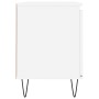 Mueble de TV madera de ingeniería blanco 104x35x50 cm de vidaXL, Muebles TV - Ref: Foro24-827012, Precio: 66,45 €, Descuento: %