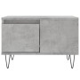 Mesa de centro madera contrachapada gris hormigón 55x55x36,5 cm en Mesas de centro | Comprar online en Foru.es