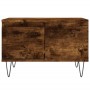 Mesa de centro madera contrachapada roble ahumado 55x55x36,5 cm en Mesas de centro | Comprar online en Foru.es