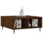 Couchtisch aus braunem Eichenholzwerkstoff, 60 x 60 x 30 cm von vidaXL, Couchtisch - Ref: Foro24-827035, Preis: 55,47 €, Raba...