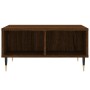 Mesa de centro madera de ingeniería roble marrón 60x60x30 cm de vidaXL, Mesas de centro - Ref: Foro24-827035, Precio: 56,30 €...