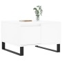 Mesa de centro madera contrachapada blanco 55x55x36,5 cm en Mesas de centro | Comprar online en Foru.es