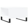 Mesa de centro madera contrachapada blanco 55x55x36,5 cm en Mesas de centro | Comprar online en Foru.es