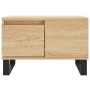 Mesa de centro madera contrachapada roble Sonoma 55x55x36,5 cm en Mesas de centro | Comprar online en Foru.es