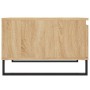 Mesa de centro madera contrachapada roble Sonoma 55x55x36,5 cm en Mesas de centro | Comprar online en Foru.es