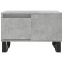 Mesa de centro madera contrachapada gris hormigón 55x55x36,5 cm en Mesas de centro | Comprar online en Foru.es