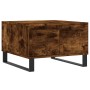 Mesa de centro madera contrachapada roble ahumado 55x55x36,5 cm en Mesas de centro | Comprar online en Foru.es