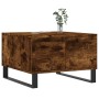 Mesa de centro madera contrachapada roble ahumado 55x55x36,5 cm en Mesas de centro | Comprar online en Foru.es