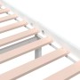 Estructura de cama madera maciza blanca 140x200 cm de vidaXL, Camas y somieres - Ref: Foro24-814820, Precio: 150,50 €, Descue...