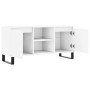 Mueble de TV madera de ingeniería blanco 104x35x50 cm de vidaXL, Muebles TV - Ref: Foro24-827020, Precio: 79,18 €, Descuento: %