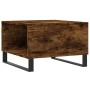 Mesa de centro madera contrachapada roble ahumado 55x55x36,5 cm en Mesas de centro | Comprar online en Foru.es