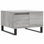 Mesa de centro madera contrachapada gris Sonoma 55x55x36,5 cm en Mesas de centro | Comprar online en Foru.es