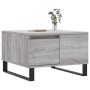 Mesa de centro madera contrachapada gris Sonoma 55x55x36,5 cm en Mesas de centro | Comprar online en Foru.es