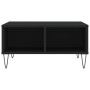 Mesa de centro madera de ingeniería negro 60x60x30 cm de vidaXL, Mesas de centro - Ref: Foro24-827037, Precio: 45,51 €, Descu...