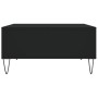Mesa de centro madera de ingeniería negro 60x60x30 cm de vidaXL, Mesas de centro - Ref: Foro24-827037, Precio: 45,51 €, Descu...
